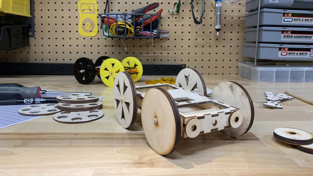 Sur les chapeaux de roues